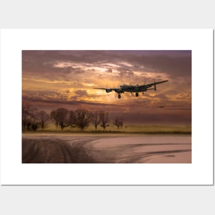 Lancaster Winter Sunrise Return Posters and Art